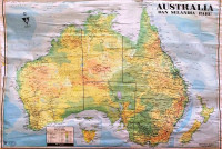 Image of Peta Australia dan Selandia Baru