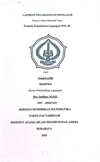 Image of Laporan Pelaksanaan Mengajar