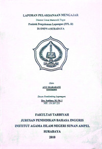 Image of Laporan Pelaksanaan Mengajar