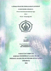 Image of Laporan Praktik Pengalaman Lapangan di SMP Negeri 4 Surabaya