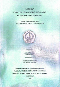 Image of Laporan Praktik Pengalaman Mengajar di SMP Negeri 4 Surabaya